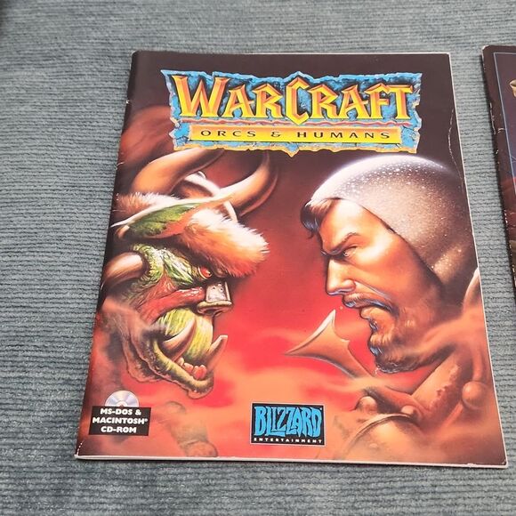 Warcraft Lot of 2 Books Orcs & Humans and Tides of Darkness - Picture 2 of 7